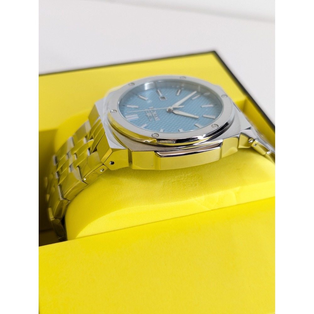 Invicta Sea Vulture 50147 Mens Watch 44mm Steel Light Blue Dial Quartz New - Picture 8 of 13
